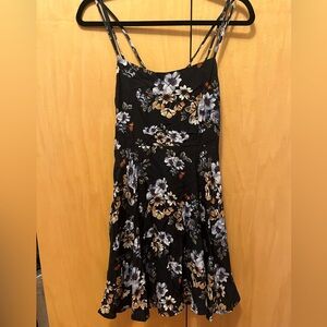 Black Floral Sundress